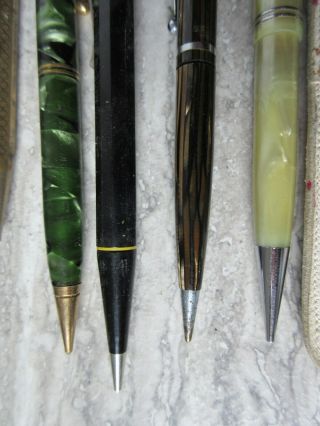 5 Old Vintage Mechanical Pencils Watermans Sheaffer 