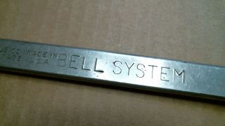 Bell System Millers Falls hack saw antique vintage old tool telephone hardware 3