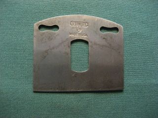Vintage Stanley No.  151 Sw Sweetheart Spokeshave,  Iron Only