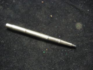 Antique Vintage Unbranded 4 " Silver Tone Swirl Design Mechanical Pencil