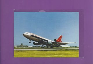 Northwest Orient Airlines Dc - 10 - 40 Japanese Pub.  Cont/l Postcard