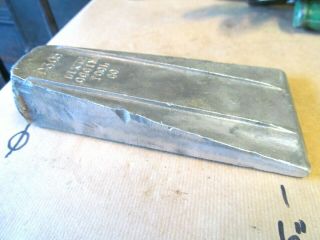 Vintage Dixie Logging Tool Co.  D305 Splitting Wedge - Aluminum