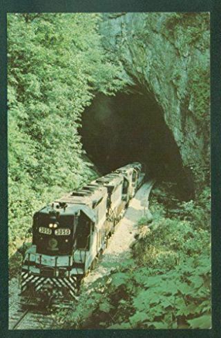 Southern Railway Freight Train Hopper Cars Coal Mines Virginia Railroad Tunnel