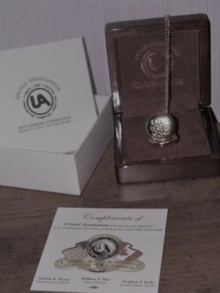Ua Pipe Trades Convention Commerative Watch Pendent