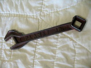 Estate Vintage Planet Jr.  3 Farm Wrench - Made In U.  S.  A.