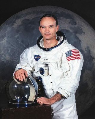 Apollo 11 Michael Collins Portrait 11x14 Silver Halide Photo Print