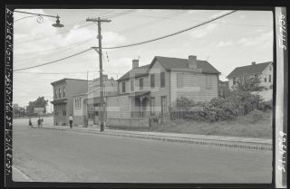 1938 Morning Star Rd Walker St Staten Island Nyc Old Sperr Photo Negative T265