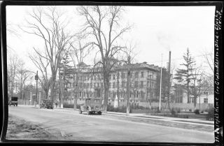 1927 St Josephs Home For Girls Kissena Blvd Queens Nyc Old Photo Negative T132