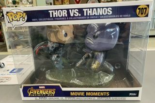 Thor Vs.  Thanos Marvel Avengers Infinity War Movie Moments Funko Pop