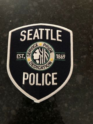 Seattle Wa Police Patch