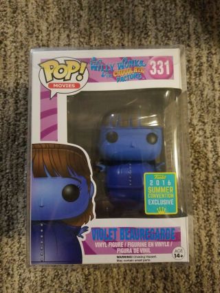Funko Pop Movies Willy Wonka And The Chocolate Factory Violet Beauregarde 331
