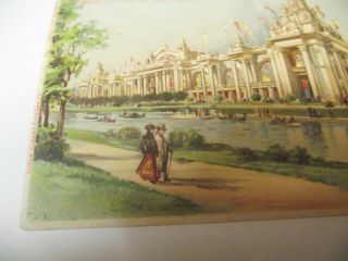 ANTIQUE POSTCARD HOLD TO LIGHT PALACE OF ELECTRICITY 1904 WORLD ' S FAIR ST.  LOUIS 4
