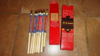 Vintage Eagle Mirado Advertising Pencils TL Herbert & Sons Builders Supplies 3