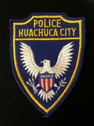 Huachuca Arizona Az Felt Police Sheriff Patch State Highway Patrol Very Old Rare