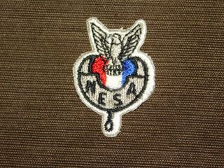 Vintage Bsa Boy Scouts Of America Patch 1 3/4 " High Nesa Eagle Patch