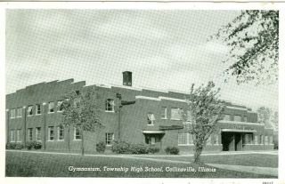 Collinsville,  Il The Gymnasium,  Township High School 1947
