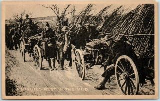 1910s Wwi World War I England Postcard " Minute 