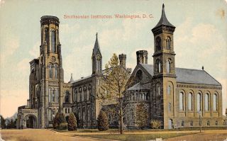 C22 - 5915,  Smithsonian Inst. ,  Washington,  D.  C. ,  Postcard.