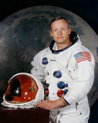 Apollo 11 Neil Armstrong Portrait 11x14 Silver Halide Photo Print
