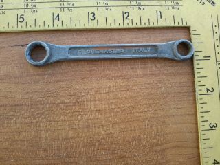 Vintage Globemaster Tools Italy 3/8 " X 7/16 " 12 Point Double End Box Wrench