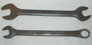 Lor Of 2 Vintage Williams Wrenches Bxoe - 20 & Bw731a Lqqk