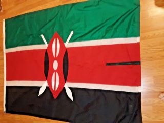 Kenyan Large Maritime Flag 73 " X 49 "