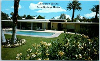 Palm Springs,  California Postcard " Lawrence Welk 