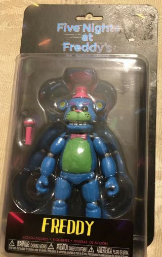 Five Nights At Freddys Blacklight Freddy Action Figure Brand Fnaf Toy Video Game