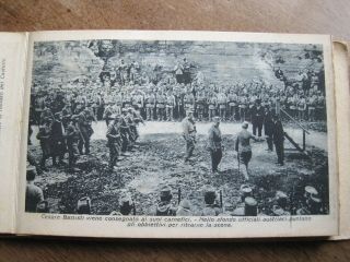 Italy Austria Cesare Battisti rare booklet of 20 postcards incl.  execution 1916 4
