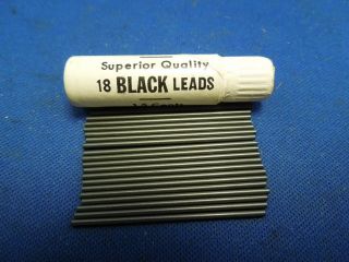 2 Tubes of Norma Quality Lead - Each Tube of 18 Medium Black,  12 Blue - Vintage 5