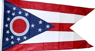 State Of Ohio Flag 3 