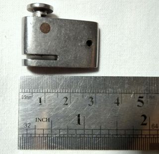 Vintage Soviet Russian Policeman Hole Puncher Mini Metal Silver Ussr Rare Police