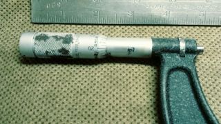 Antique Brown & Sharpe Mfg Co Large Micrometer 3 - 6 