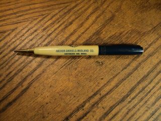 Vintage Ritepoint Mechanical Pencil Archer Daniels Midland Soybean Oil Meal