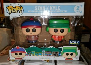 Funko Pop South Park Stan And Kyle 2 - Pack Limited Edition Best Buy Exclusive