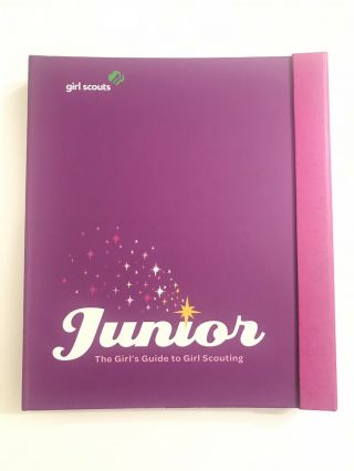 2011 Brownie And Junior Guide Book In 3 Ring Binder For Girl Scouts COMPLETE 8