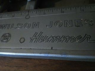 Vintage Wilson Jones Hummer 314 3 - Hole Paper Punch Industrial Tool Made In USA 3