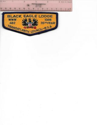 Oa Black Eagle Lodge 482 S5 35th Year Trans Atlantic Council