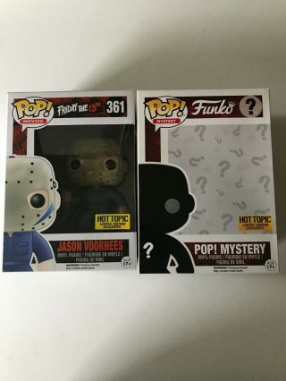 Jason Voorhees Hte M Y S T E R Y Funko Pop Hte Horror Movies Limited Edition