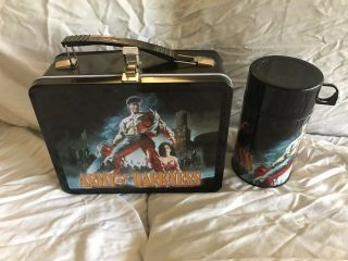 Army Of Darkness Lunch Box With Thermos