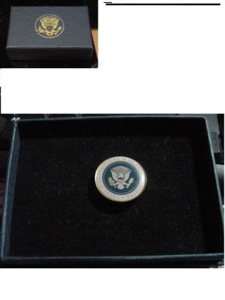 Presidential Ronald Reagan Lapel Pin Color Seal