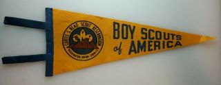 Bsa Vintage Curtis S.  Read Scout Reservation Washington Irving Council Pennant