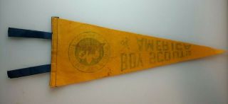 BSA Vintage Curtis S.  Read Scout Reservation Washington Irving Council Pennant 2