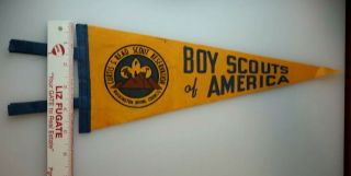 BSA Vintage Curtis S.  Read Scout Reservation Washington Irving Council Pennant 4