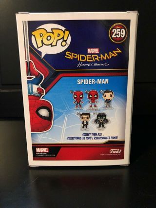 Funko Pop Marvel Spider - man Homecoming Vinyl Action Figure 259 3