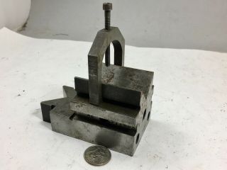 Giant Shop Made V Block,  Clamp,  4 - 1/8 X 2 - 1/2 X 2 - 1/2,