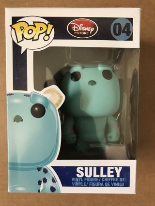 Funko Pop Disney: Monsters Inc.  Sulley Vaulted 04 W/ Protector
