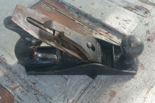 Vintage Stanley Bailey No.  4 Wood Plane Made In Usa