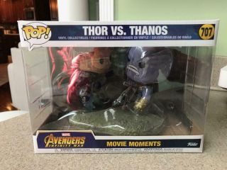 Funko Pop Marvel Avengers Infinity War Thor Vs Thanos 707 Exclusive Vinyl Figure