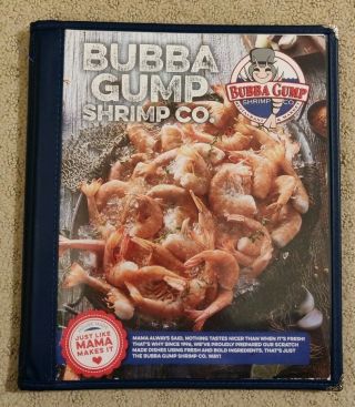 Bubba Gump Shrimp Co.  Restaurant Menu